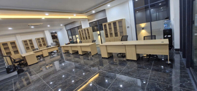 Thiết kế thi công nội thất văn phòng tongtor thể