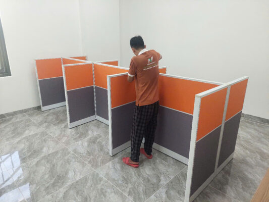 Lắp vách ngăn văn phòng ở các khu công nghiệp