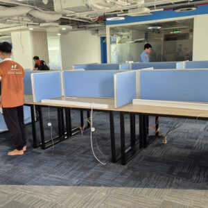 Thi công vách ngăn văn phòng ở Phú Nhuận