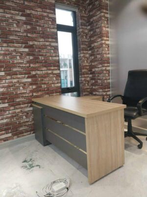 Bàn giám đốc gỗ công nghiệp đẹp