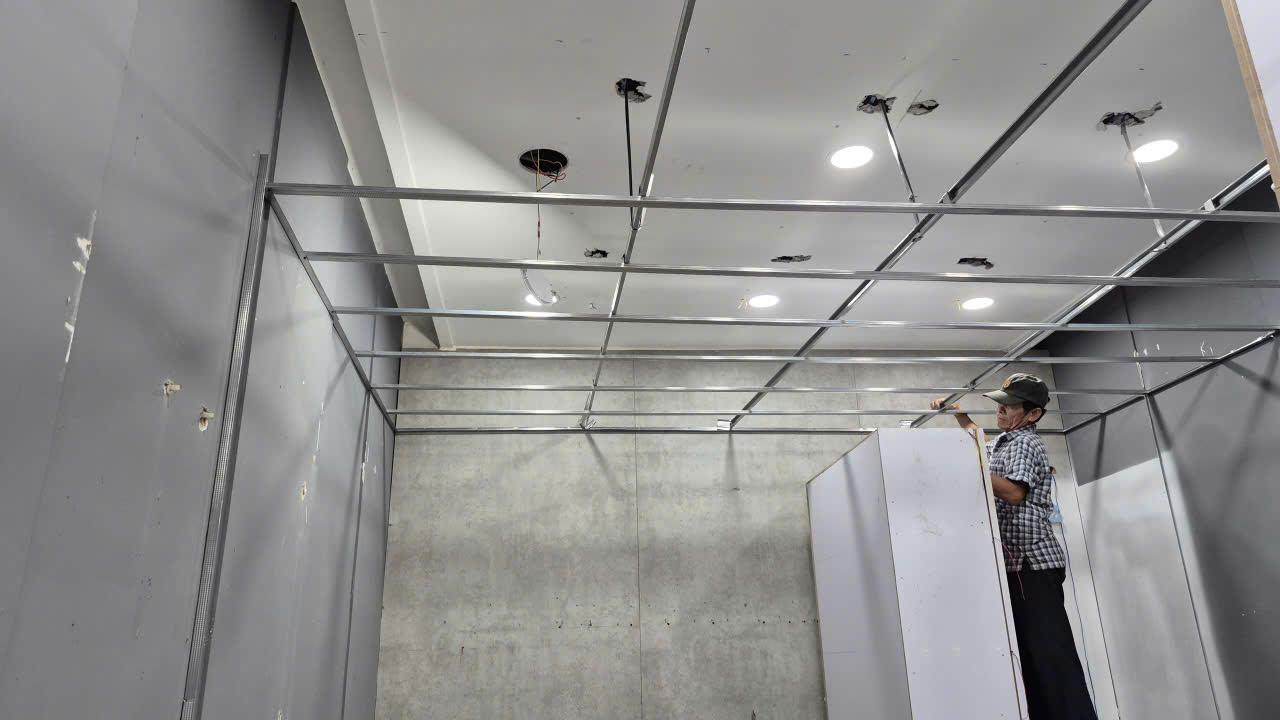 Dịch vụ đóng vách thạch cao tại Phú Nhuận