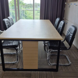 Bàn họp chân sắt 2m4