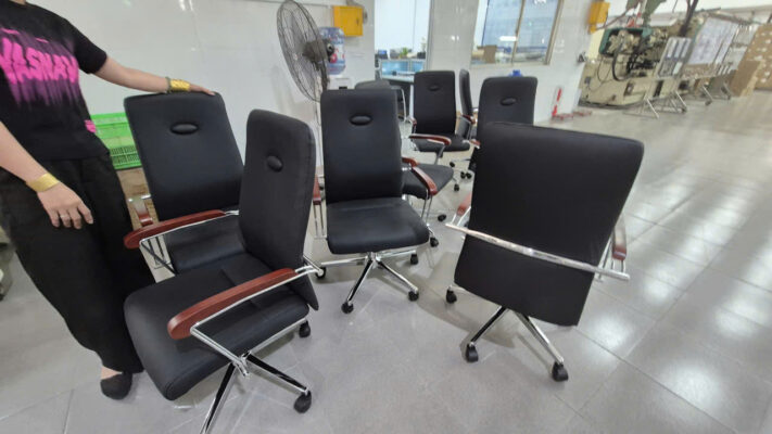 Ghế xoay da công nghiệp