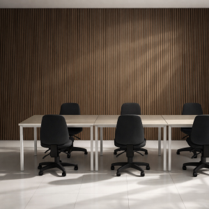 Cụm bàn làm việc chân sắt